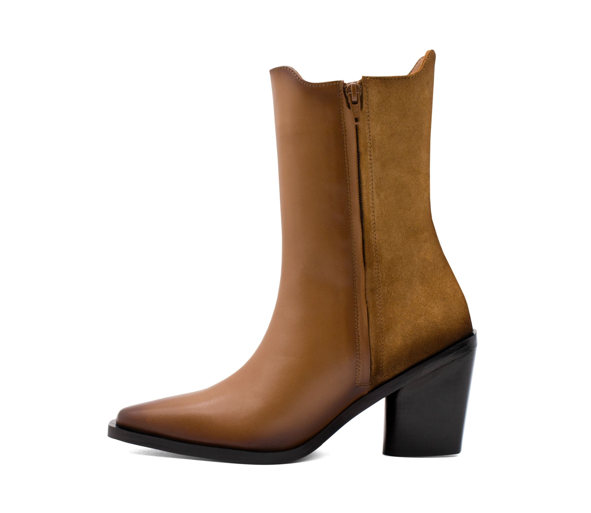 #color_ SaddleBrown | Cavalinho Arizona Leather Boots - SaddleBrown - 48160401.13_4