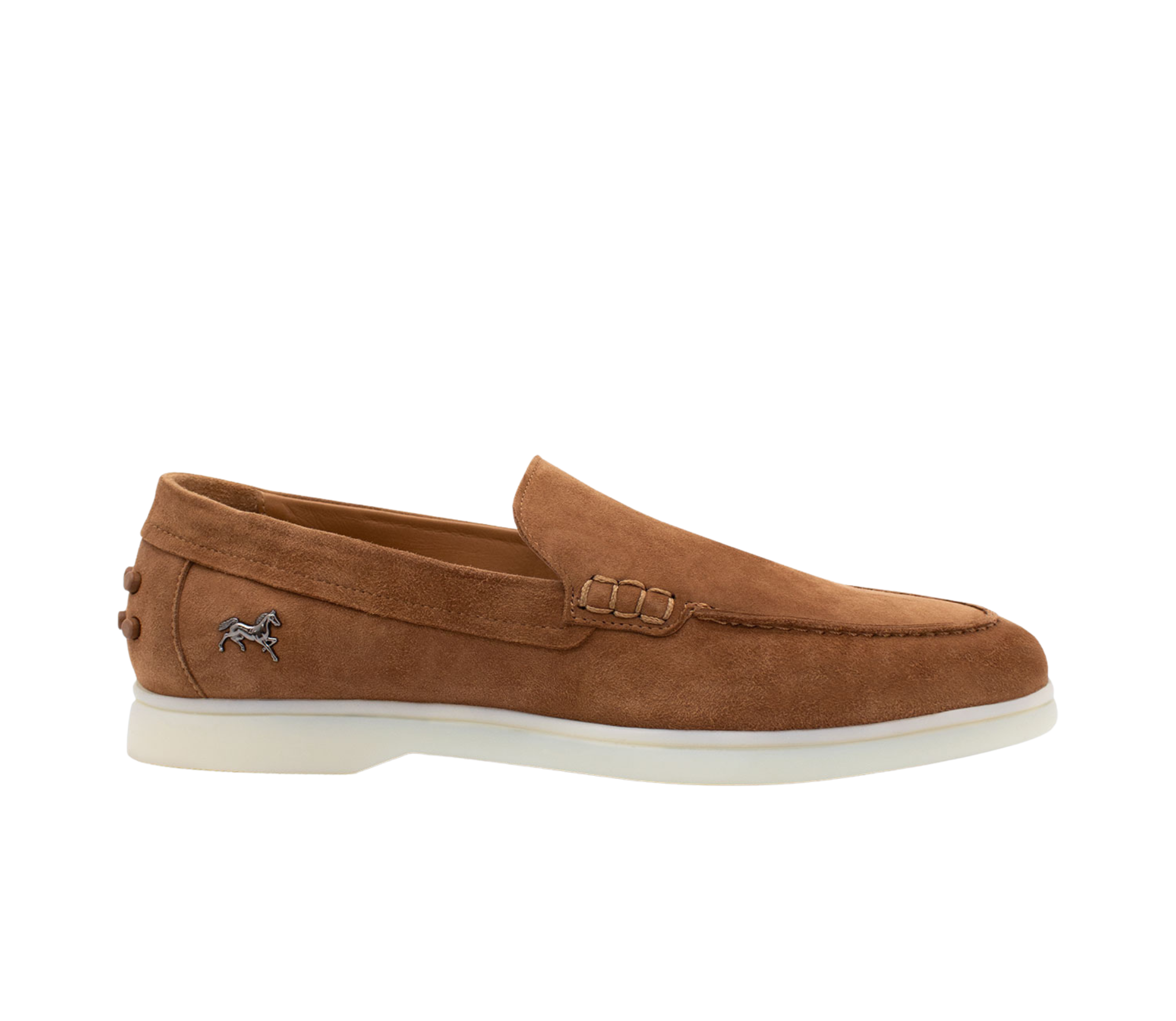 Cavalinho Suede Loafers - 48170001.13_P01 #color_SaddleBrown