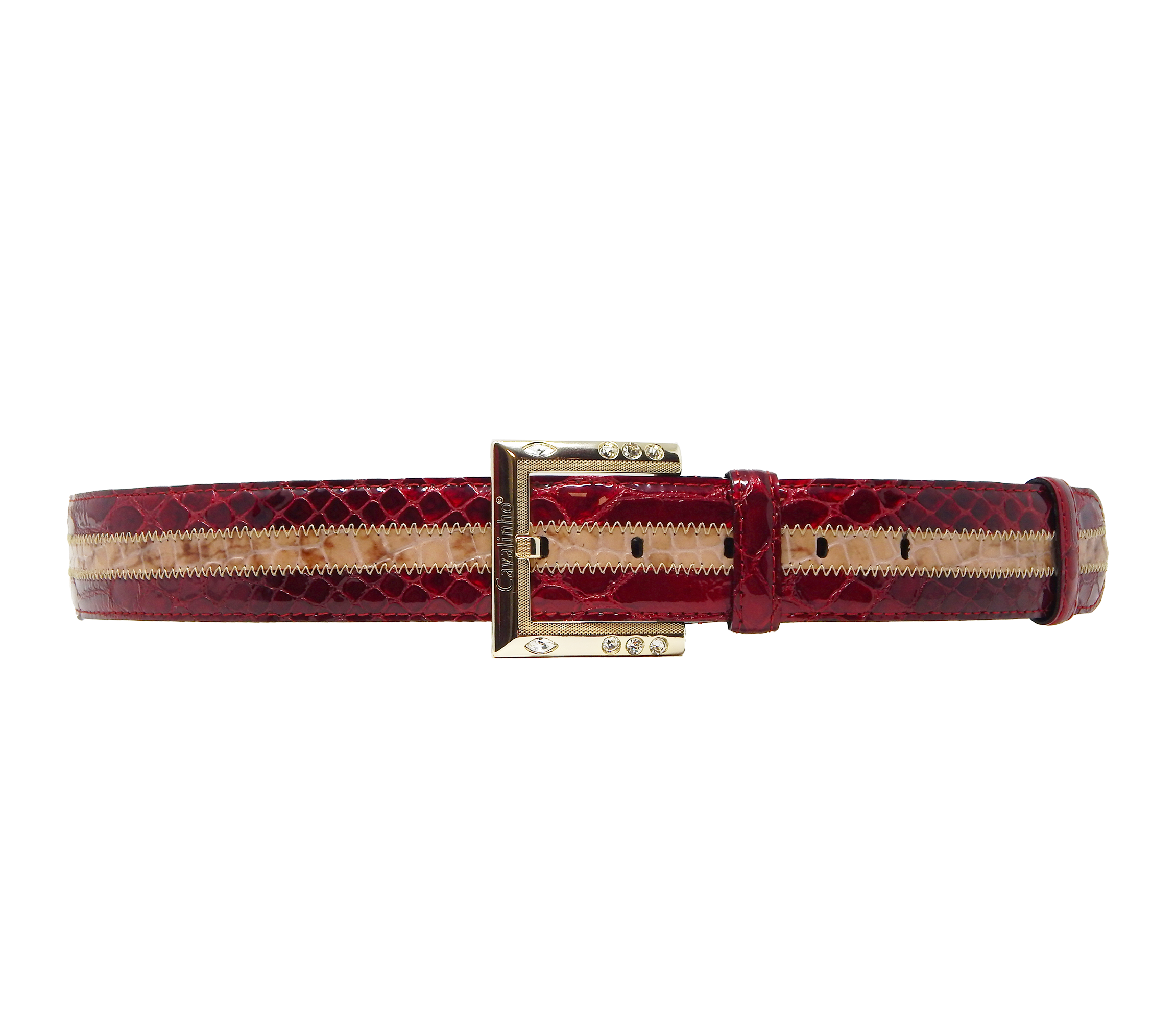 #color_ DarkRed Gold | Cavalinho Burgundy Belt - DarkRed Gold - 5010183_1