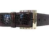 #color_ Brown Gold | Cavalinho Classic Patent Leather Belt - Brown Gold - 5010808browngold2