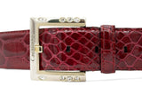 #color_ DarkRed Gold | Cavalinho Gallop Patent Leather Belt - DarkRed Gold - 58010810.04_2