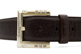 #color_ Brown Gold | Cavalinho Classic Leather Belt - Brown Gold - 58010910.02_2