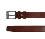 Cavalinho Men’s Leather Belt SKU 58020514.13 #color_saddlebrown