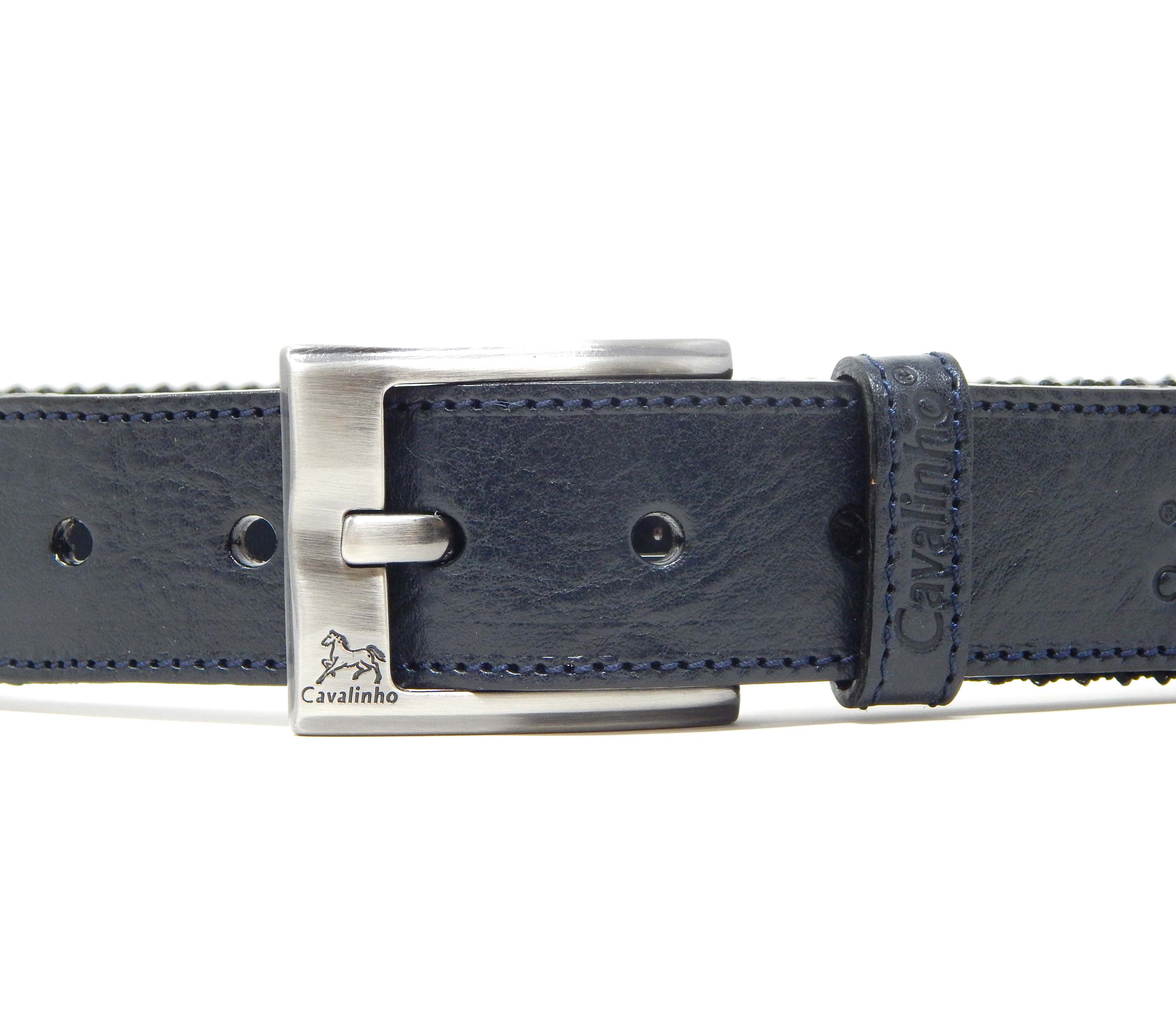 Cavalinho Men’s Cheval Sporty Belt for Men SKU 58020528.03 #color_navy