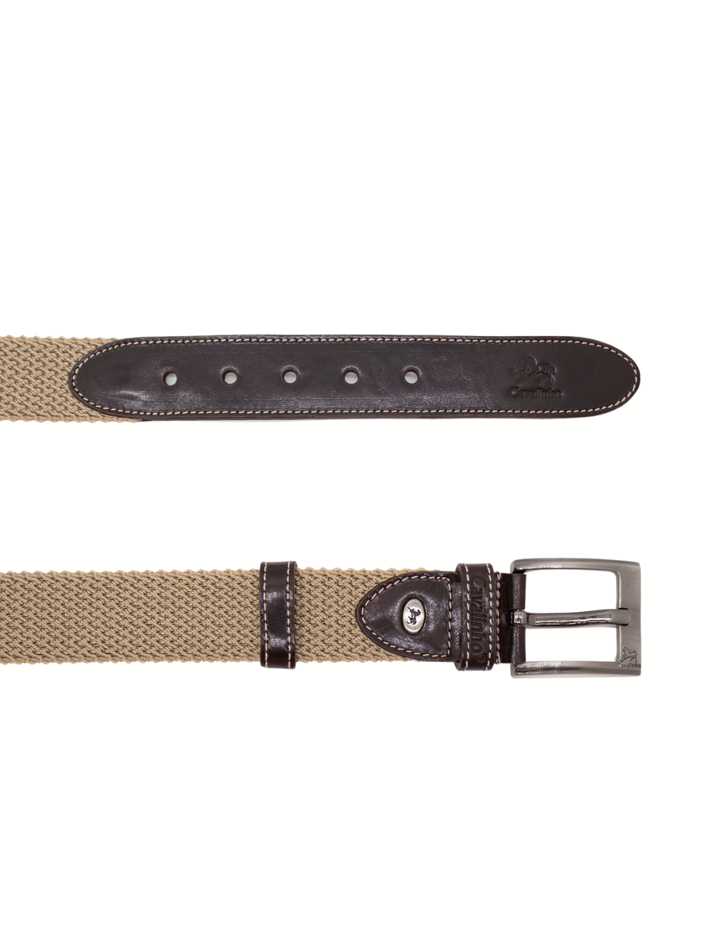 Cavalinho Men’s Cheval Sporty Belt for Men SKU 58020528.05 #color_beige