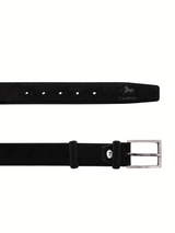 #color_ Black Silver | Cavalinho Suede Sporty Belt - Black Silver - 58020544.01_2