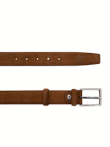 #color_ SaddleBrown Silver | Cavalinho Suede Sporty Belt - SaddleBrown Silver - 58020544.13_2