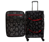 Cavalinho 24" Check-in Softside Luggage SKU 68020003.01.24 #color_black