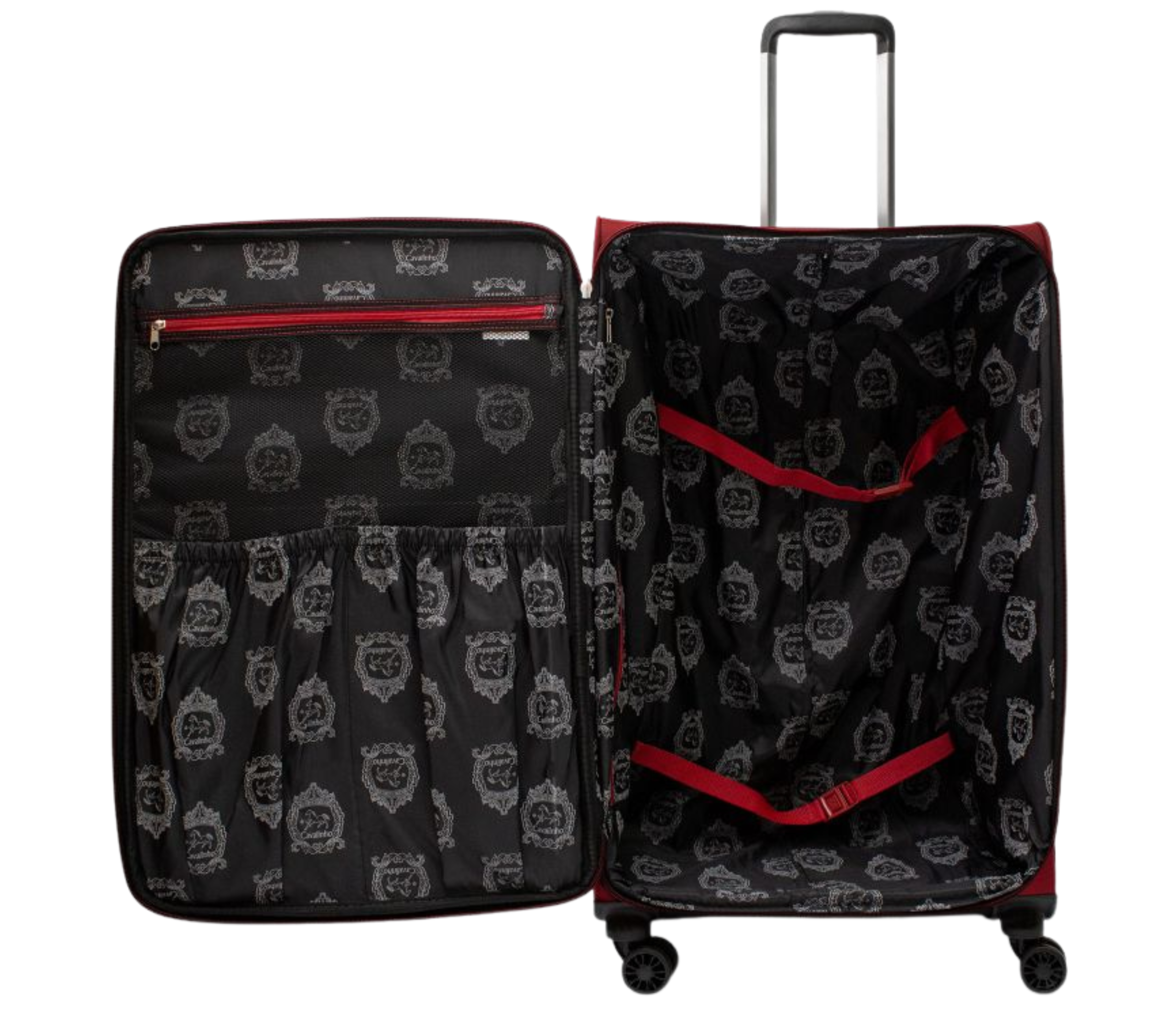 Cavalinho 28" Check-in Softside Luggage SKU 68020003.04.28 #color_red