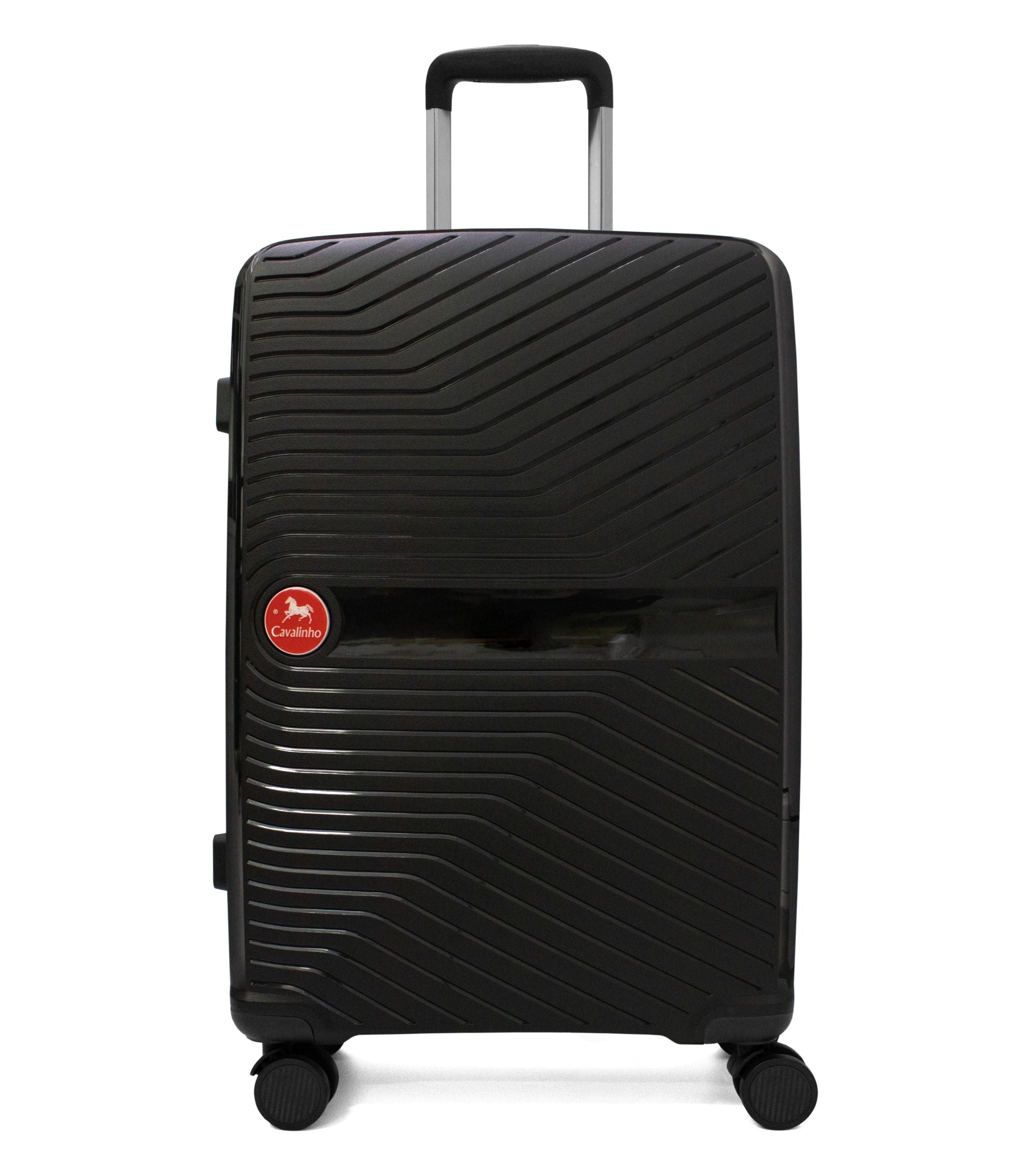 Cavalinho Colorful Check-in Hardside Luggage (24") SKU 68020004.01.24 #color_Black