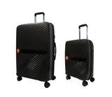 #color_ Black Black | Cavalinho Canada & USA Colorful 2 Piece Luggage Set (19" & 28") - Black Black - 68020004.0101.S1928._2