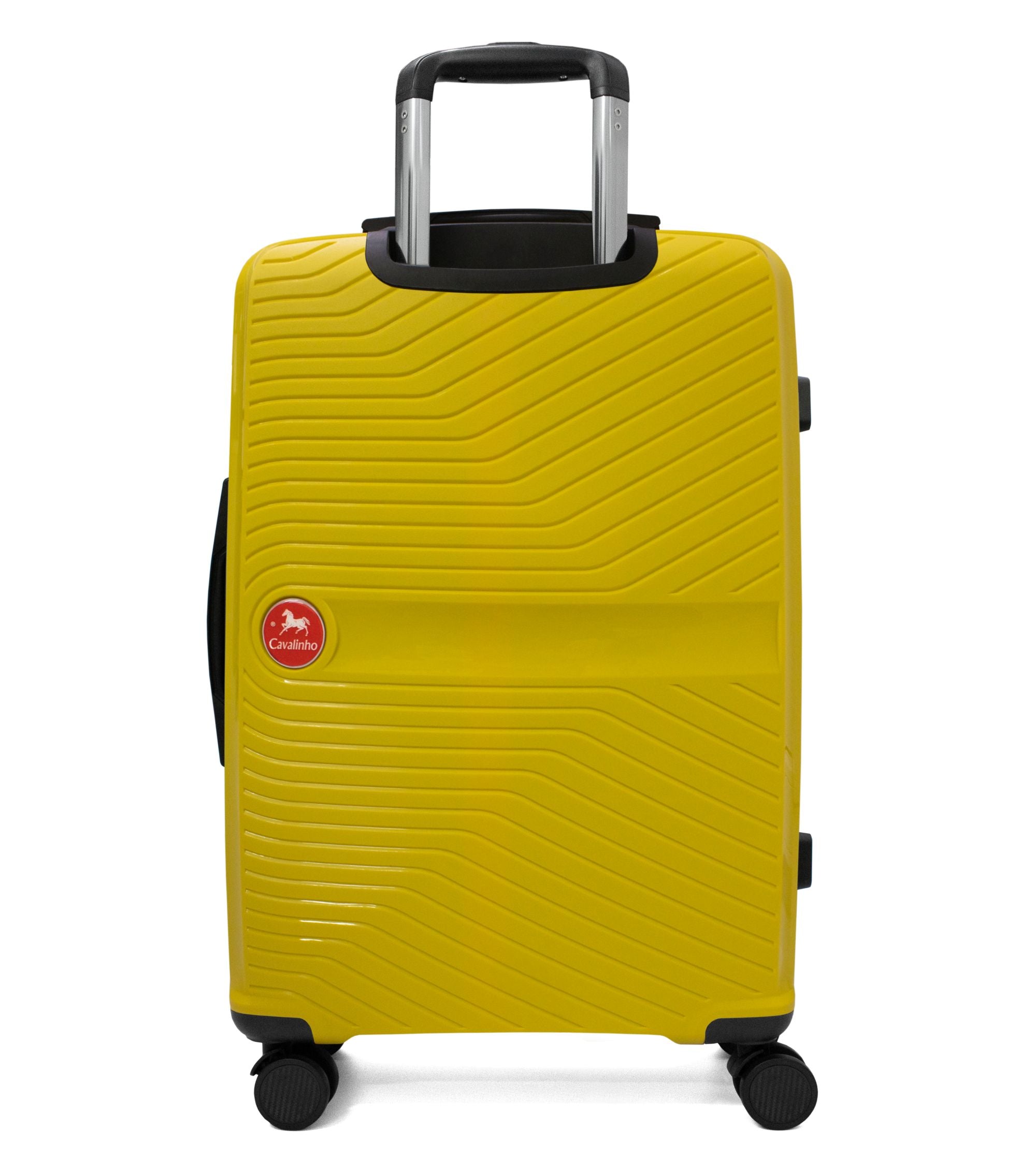 Cavalinho Colorful Check-in Hardside Luggage (24") SKU 68020004.08.24 #color_Yellow