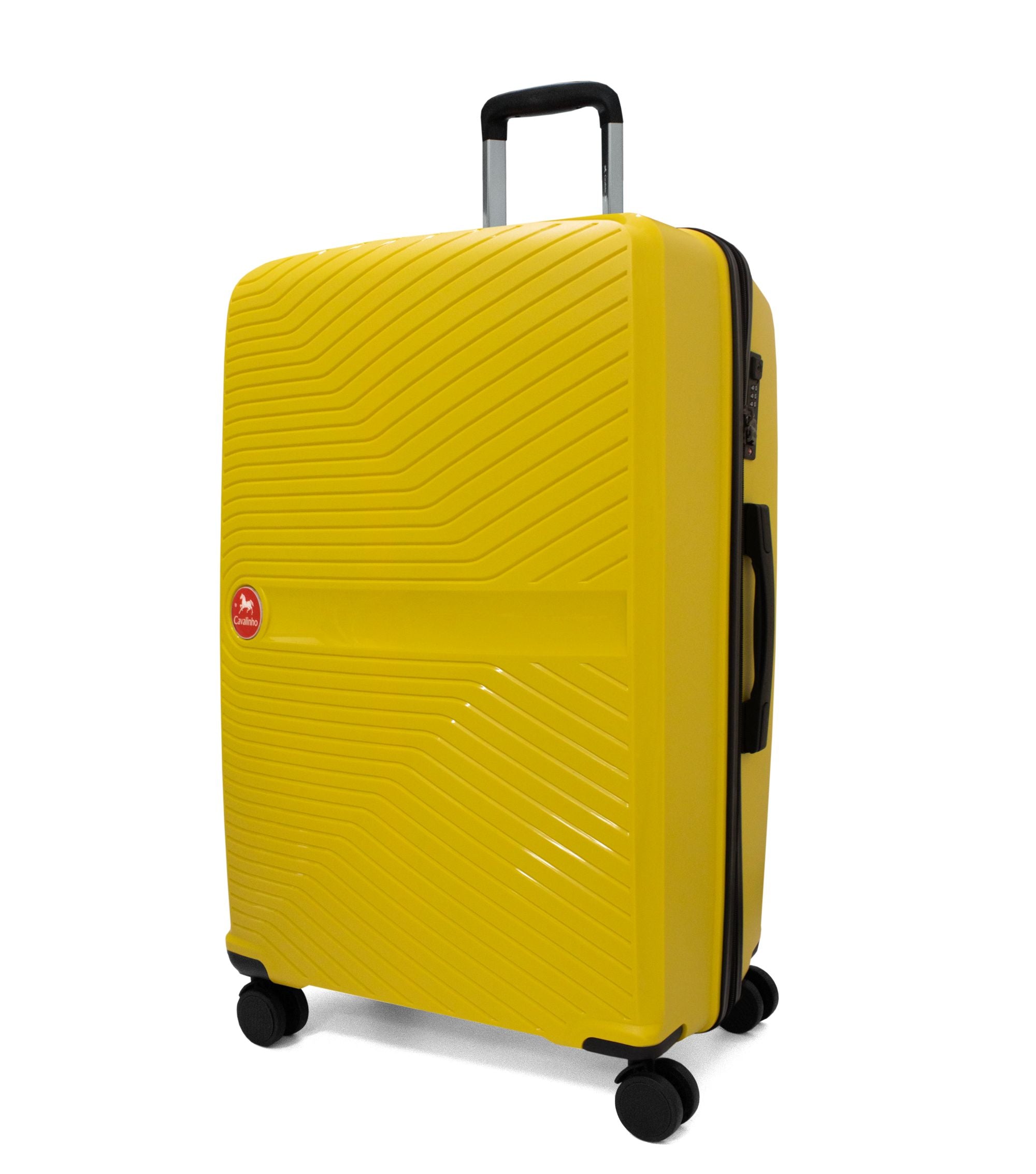 Cavalinho Colorful Check-in Hardside Luggage (28") SKU 68020004.08.28 #color_Yellow