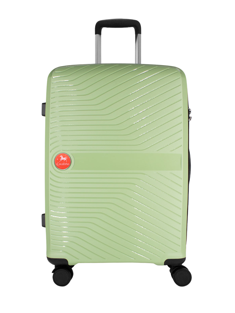 Cavalinho Colorful Check-in Hardside Luggage (24") SKU 68020004.09.24 #color_green