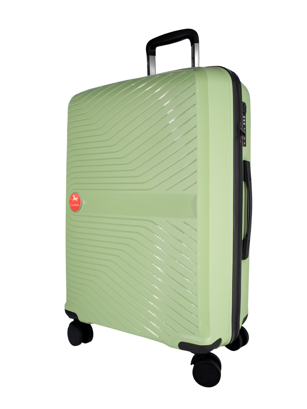 Cavalinho Colorful Check-in Hardside Luggage (24") SKU 68020004.09.24 #color_green