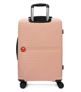 Cavalinho Colorful Check-in Hardside Luggage (24") SKU 68020004.11.24 #color_Salmon