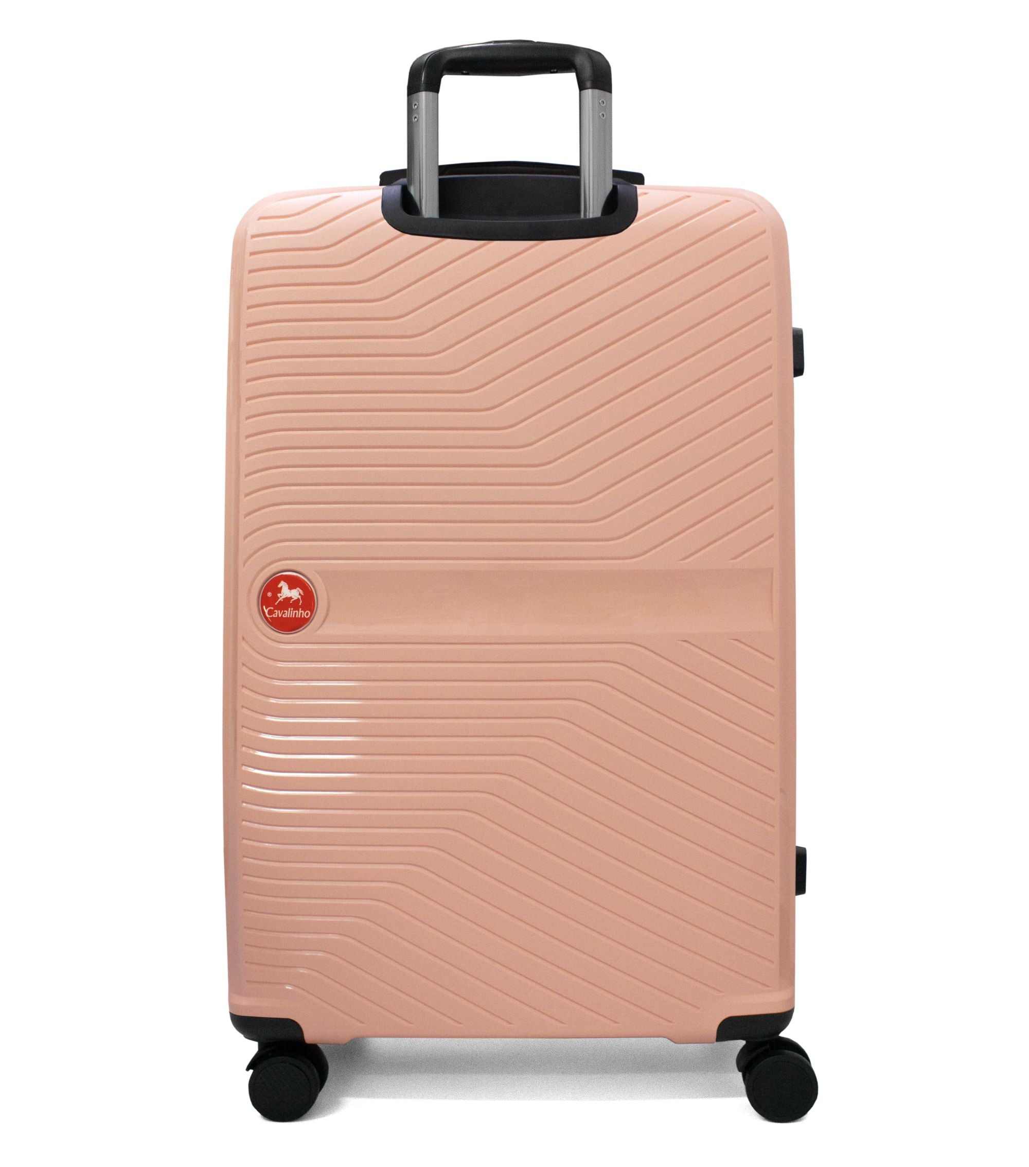 Cavalinho Colorful Check-in Hardside Luggage (28") SKU 68020004.11.28 #color_Salmon