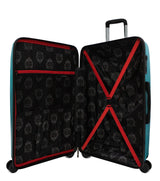 Cavalinho Colorful Check-in Hardside Luggage (28") SKU 68020004.25.28 #color_DarkTurquoise