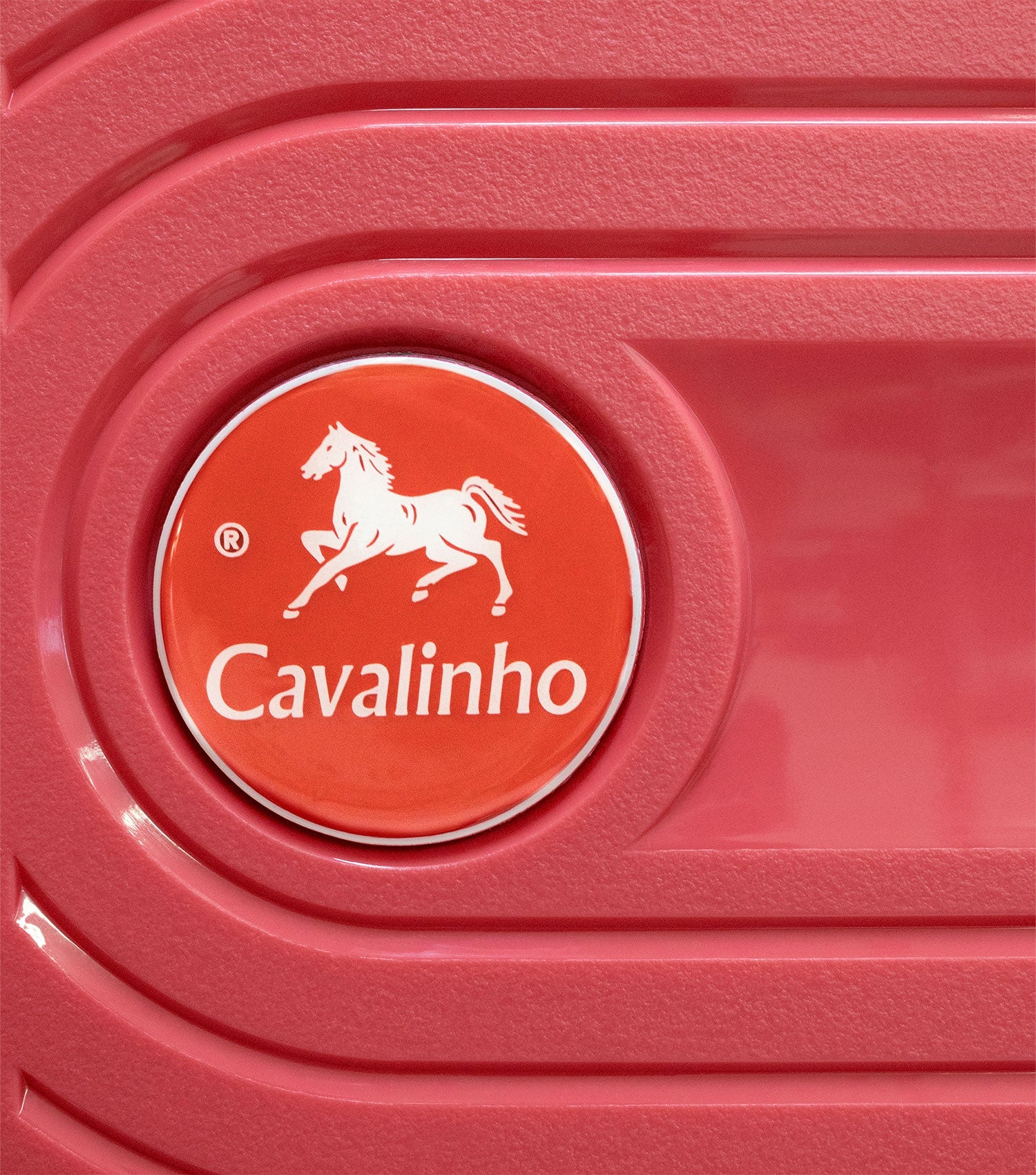 Cavalinho Colorful Carry-on Hardside Luggage (19") SKU 68020004.27.19 #color_Coral