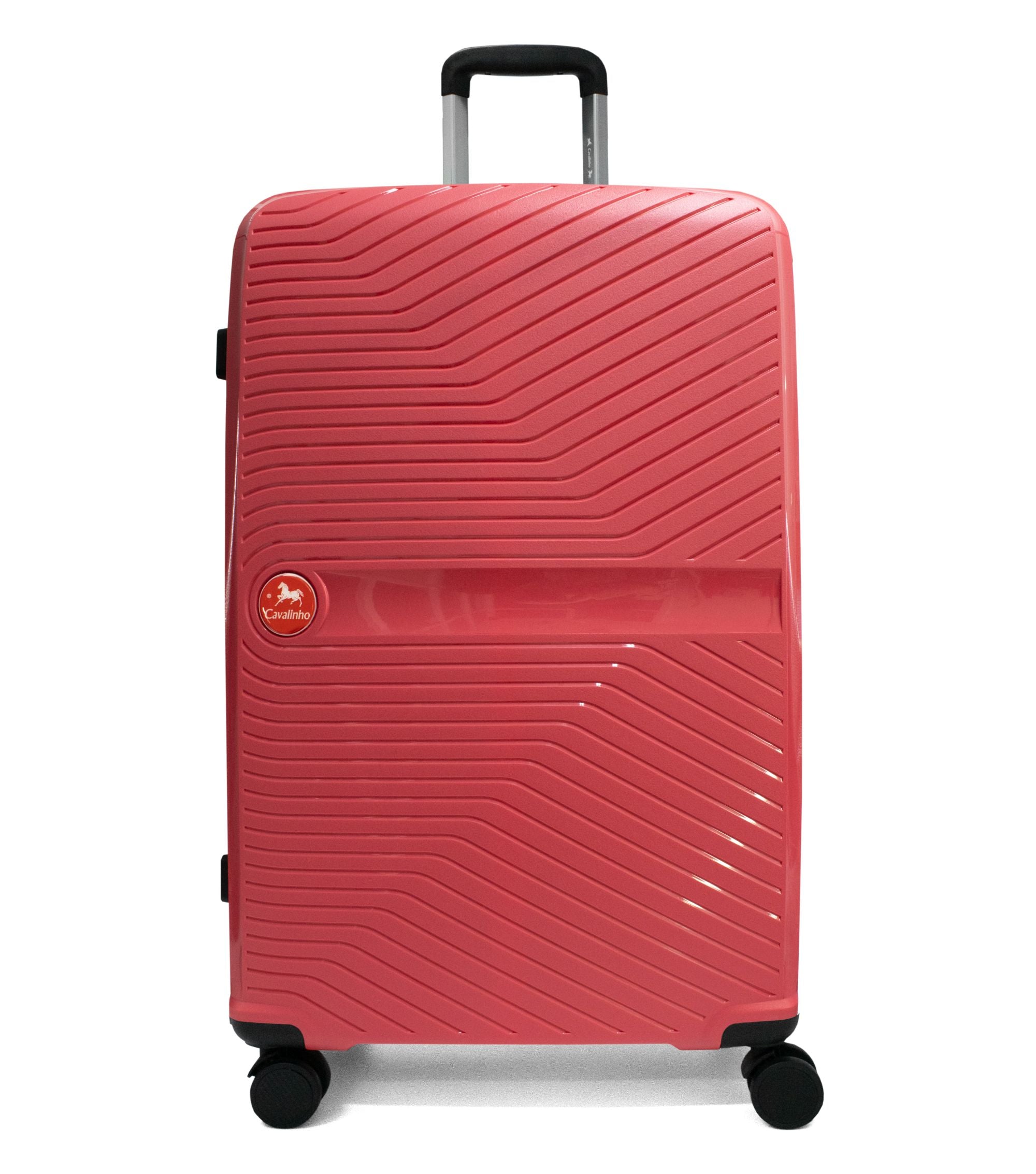 Cavalinho Colorful Check-in Hardside Luggage (28") SKU 68020004.27.28 #color_Coral