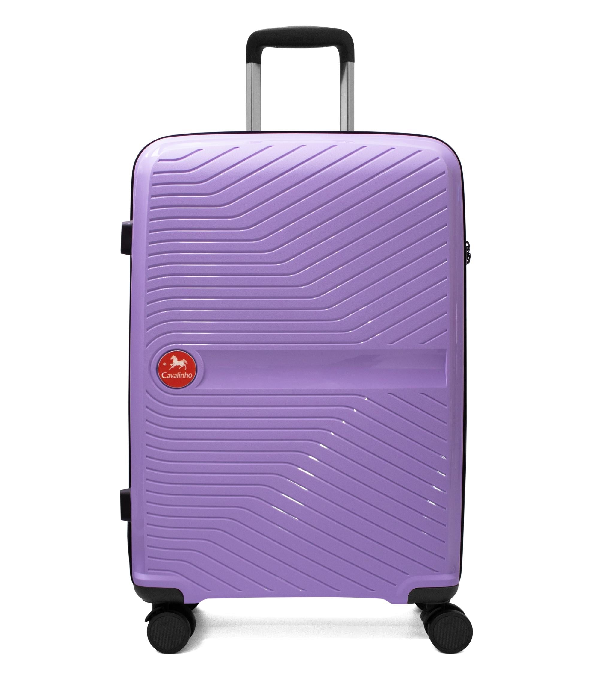 Cavalinho Colorful Check-in Hardside Luggage (24") SKU 68020004.39.24 #color_Lilac