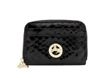 #color_ Black | Cavalinho Gallop Patent Leather Card Holder - Black - Galope_black_1Asset1