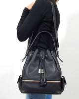 #color_ Black & Honey | Cavalinho Unique Bucket Bag - Black & Honey - bodyshot_0360_2