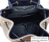 #color_ DarkNavy Tan | Cavalinho Cavalinho Club Backpack - DarkNavy Tan - inside_0495